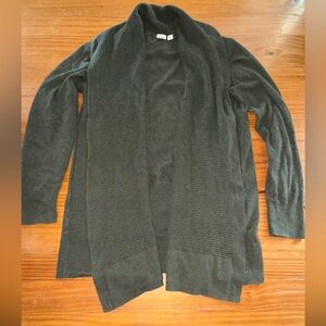 GAP Women's Dark Green Open Front Cardigan
